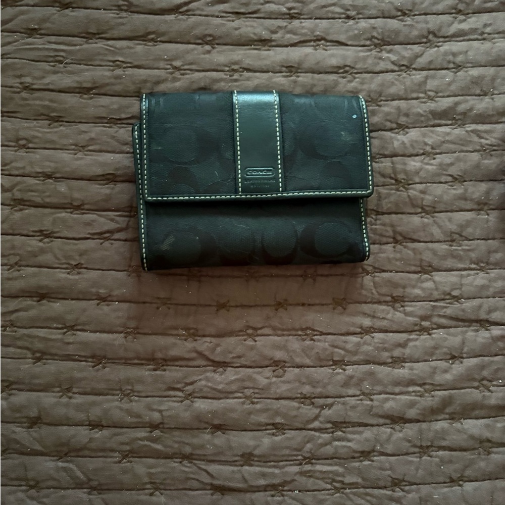 Coach Dark Gray Wallet